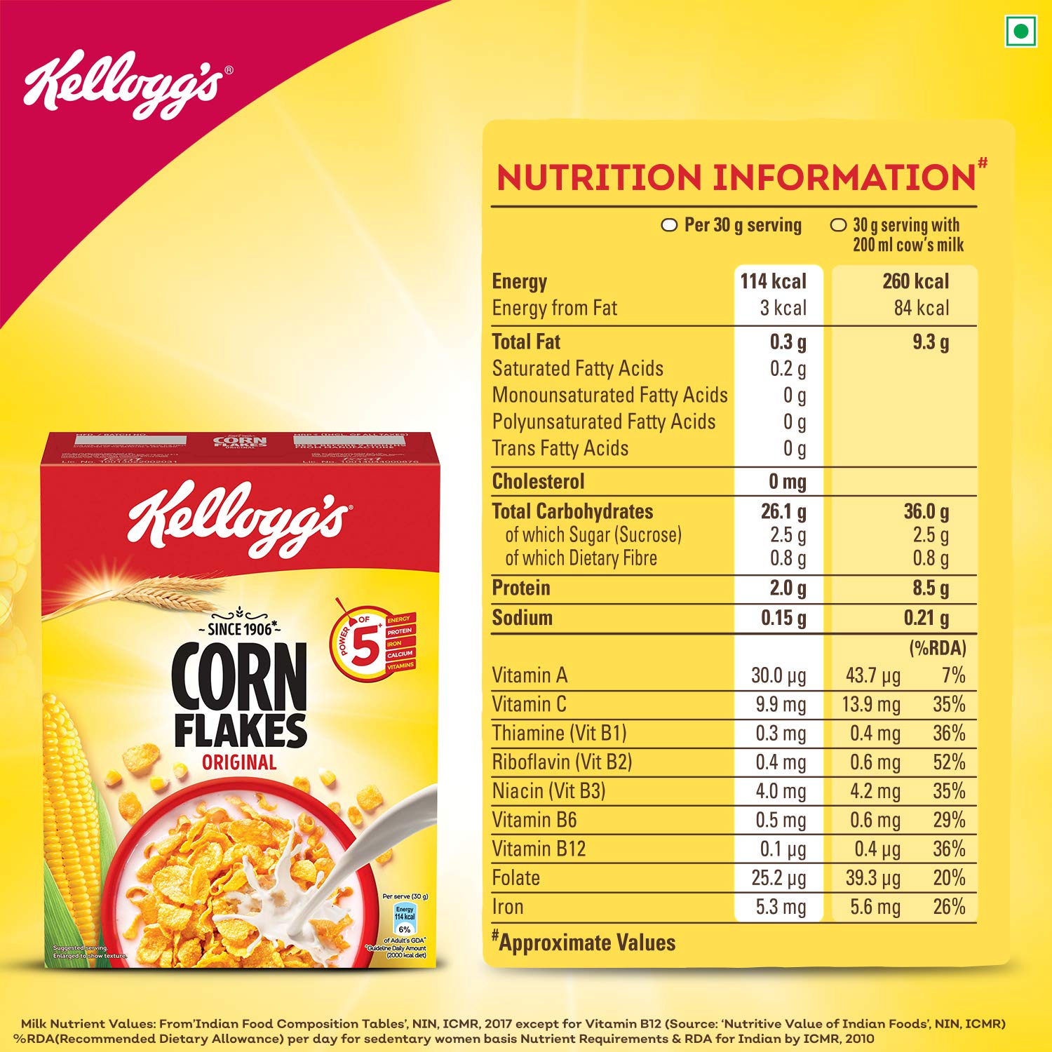 Corn Flakes Cereal (500g)